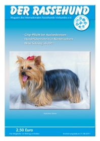 Verbandsmagazin Der Rassehund 08 2011