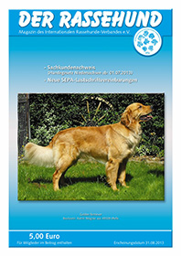 Verbandsmagazin Der Rassehund 08 2013